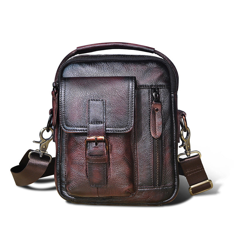 Elegante Schultertasche aus Rindsleder – Bild 7 | LuxeStyle
