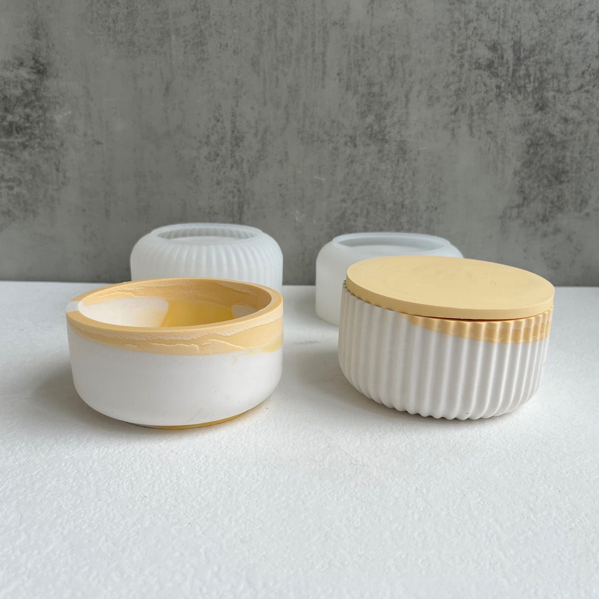 Silikonform für grosse runde Kerzentasse – Bild 5 | LuxeStyle