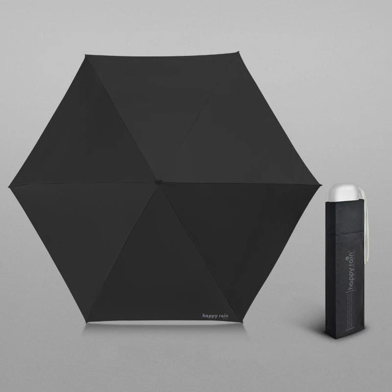Mini Slim Automatischer UV-Regenschirm mit 6 Rippen – Bild 3 | LuxeStyle