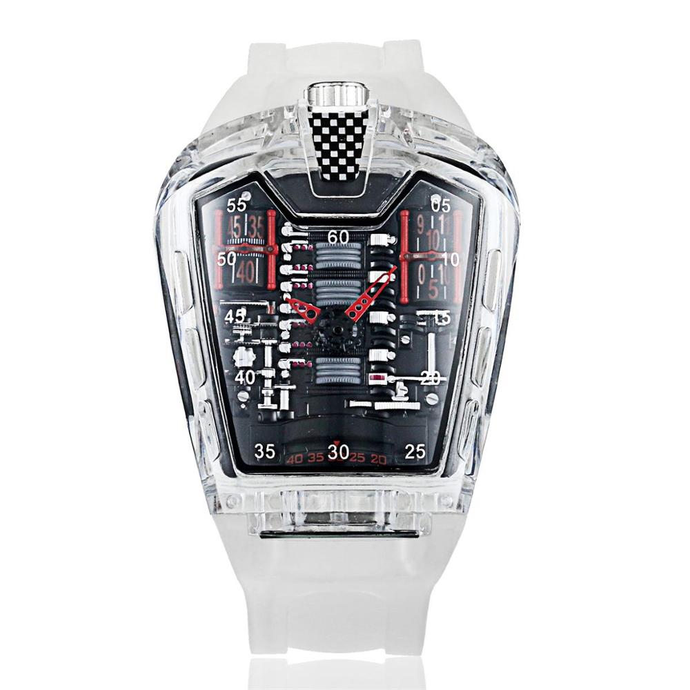Quarzuhr mit Silikonarmband – Bild 5 | LuxeStyle