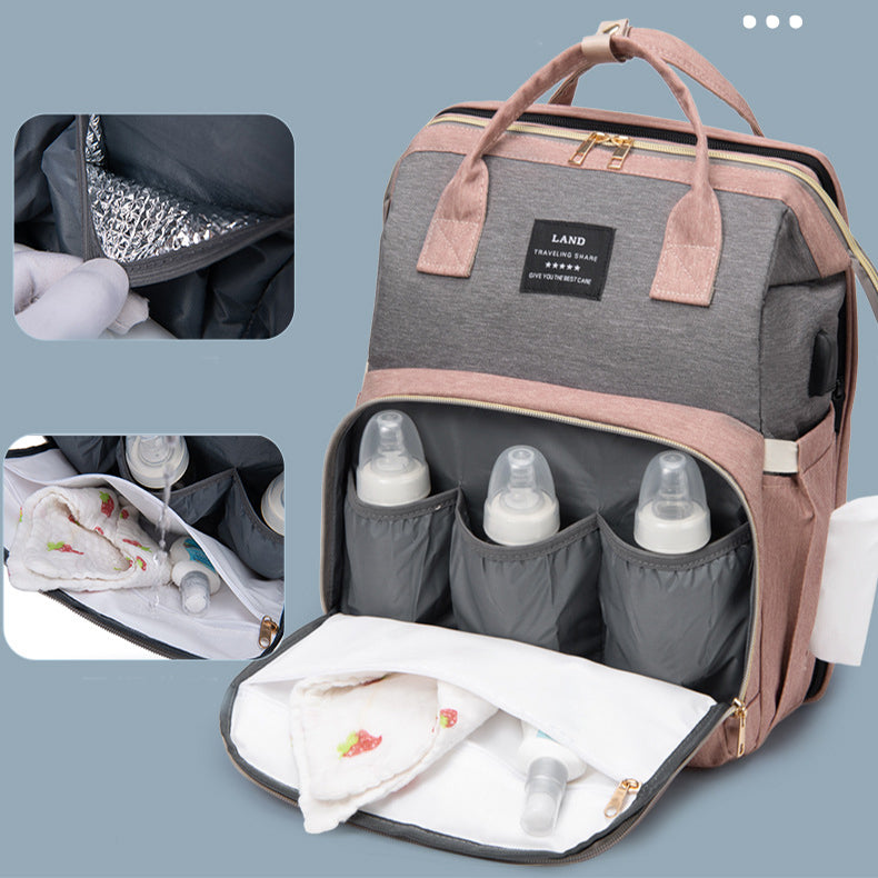 Baby-Rucksack mit Isolierfach