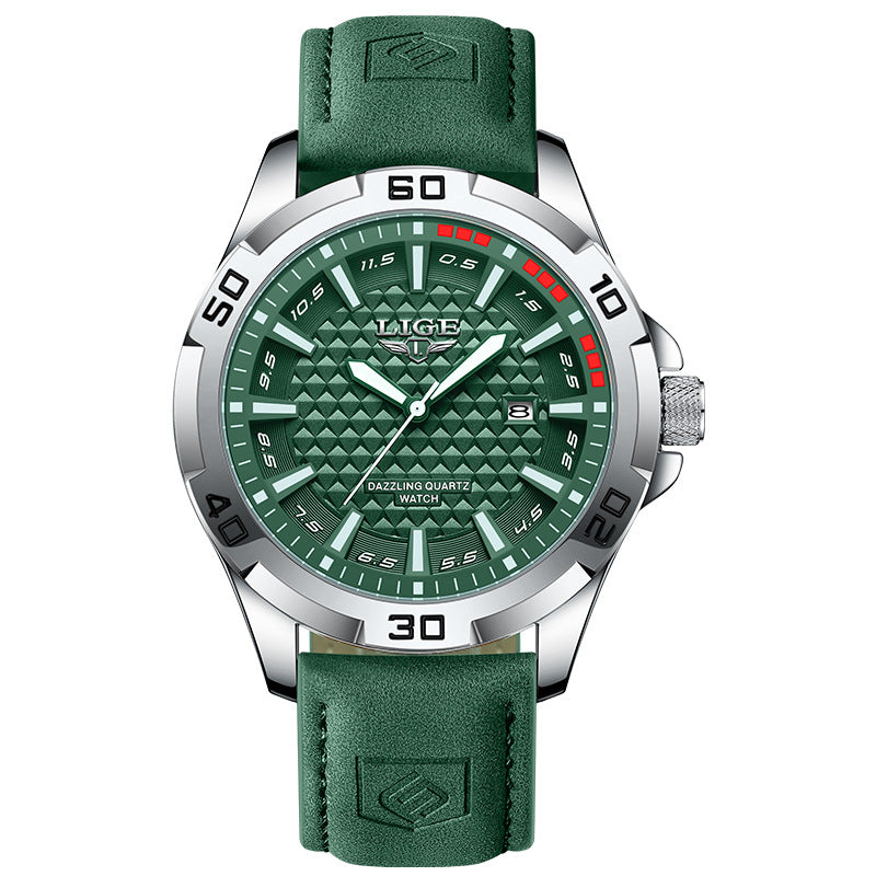 Herrenuhr mit grosser Zifferblatt