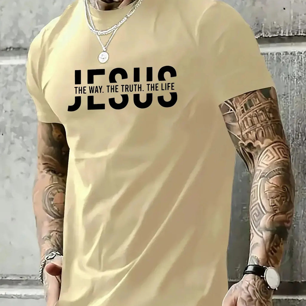 Cäsualer Kurzarm Pullover für Herren