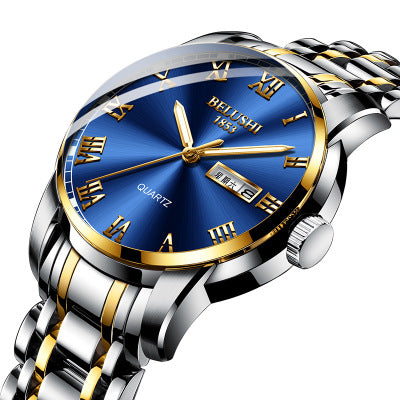 Armbanduhr mit Quarzwerk, 30 m wasserdicht – Bild 12 | LuxeStyle