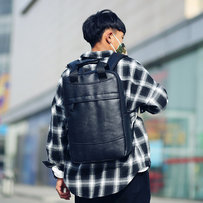 Business-Rucksack aus Nylon mit wasserdichtem Fach – Bild 2 | LuxeStyle