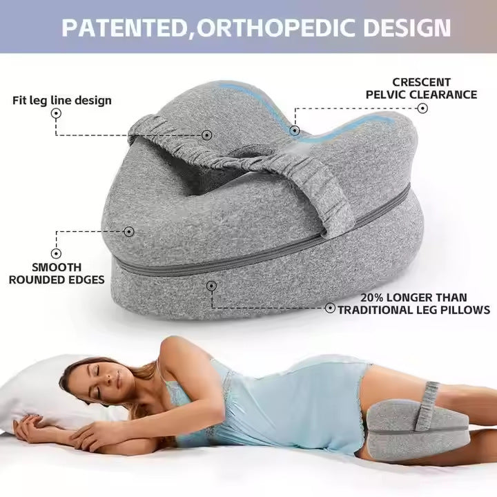 Herzförmiges Beinkissen für Bett | LuxeStyle