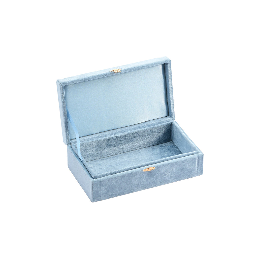Samt Schmuckbox für Armbänder & Halsketten – Bild 2 | LuxeStyle