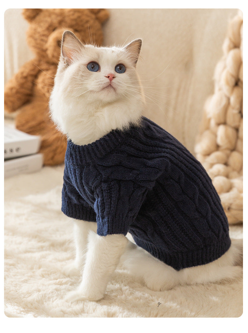 Bondi Blue Petpullover für Katzen – Bild 2 | LuxeStyle