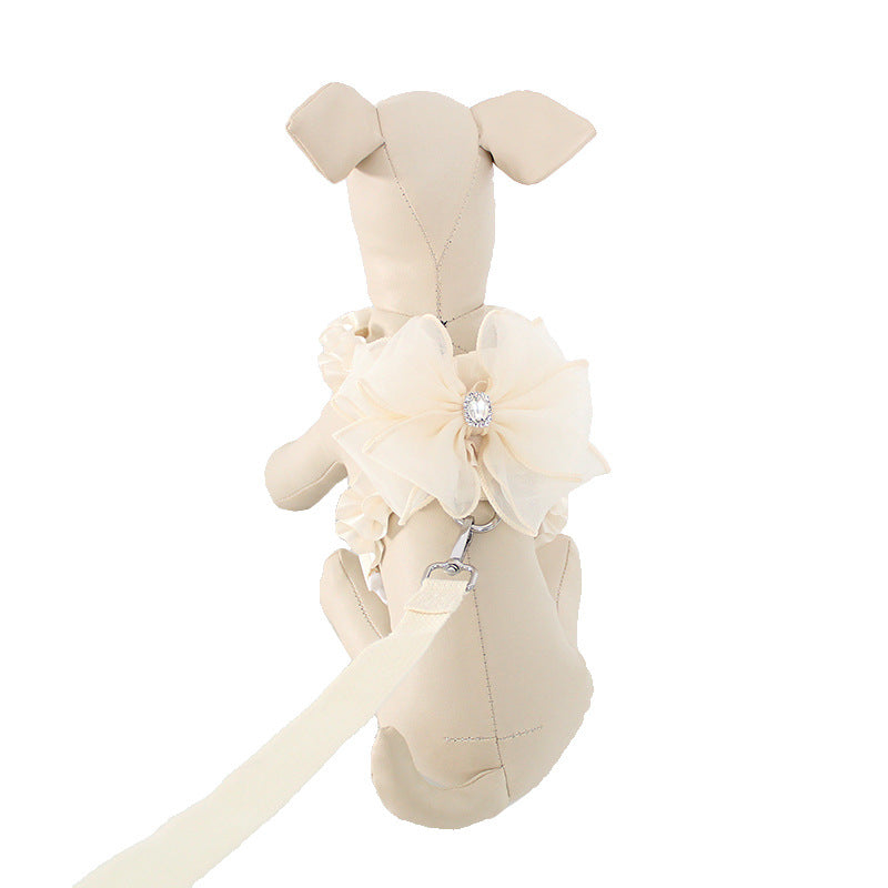 Hundegeschirr mit Leine und Fliege – Bild 6 | LuxeStyle