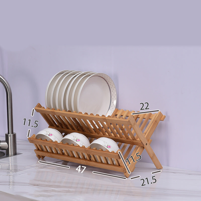 Bambus-Geschirrständer für die Küche – Bild 4 | LuxeStyle