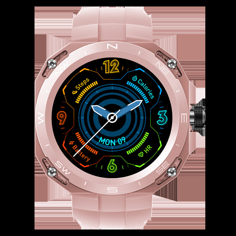 Smartwatch mit Anruf-, Herzfrequenz- & Blutsauerstoffmessung