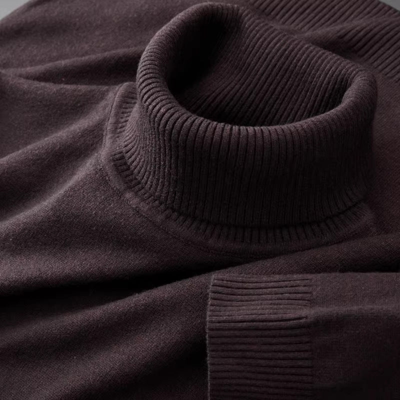 Hautfreundlicher Bequem und warmer Herren-Turtleneck-Pullover