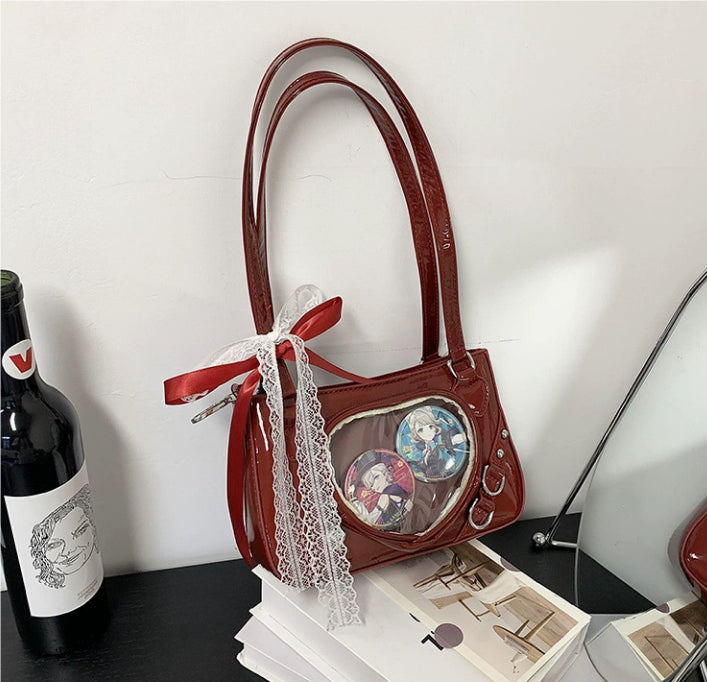 Einhandtasche mit seitlichem Fach – Bild 10 | LuxeStyle