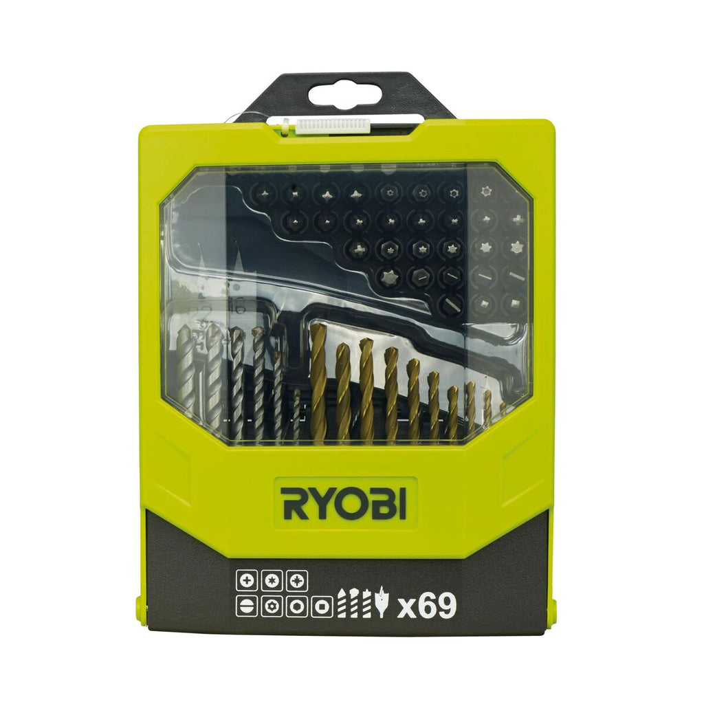 Satz Bohrer Ryobi 69 Stücke