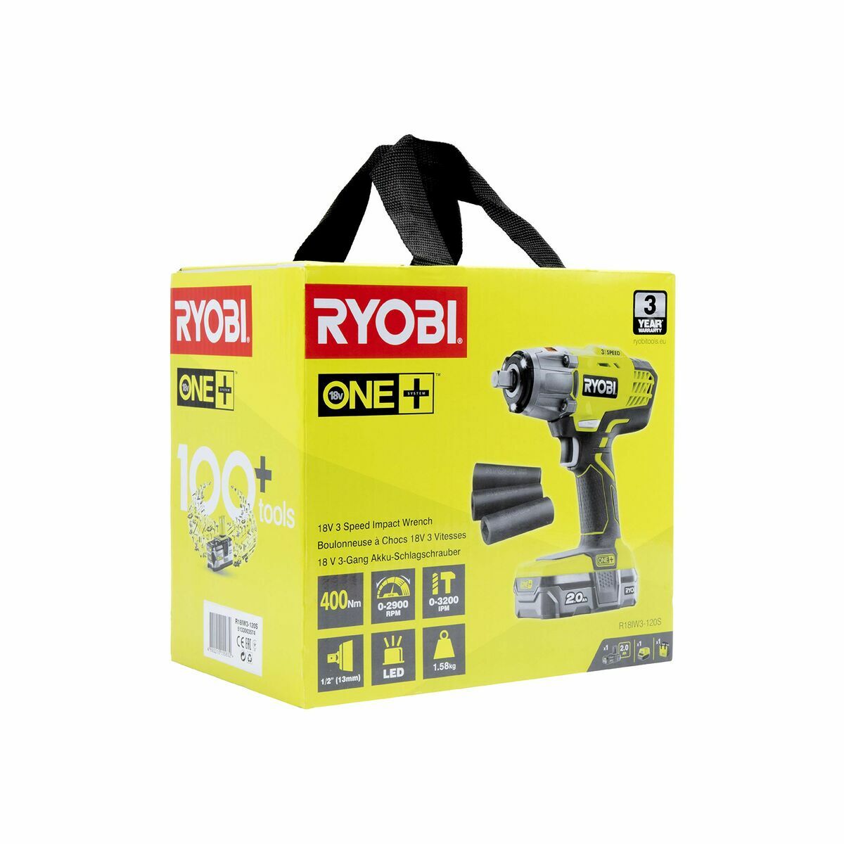 Elektrischer Schraubendreher Ryobi Auswirkungen
