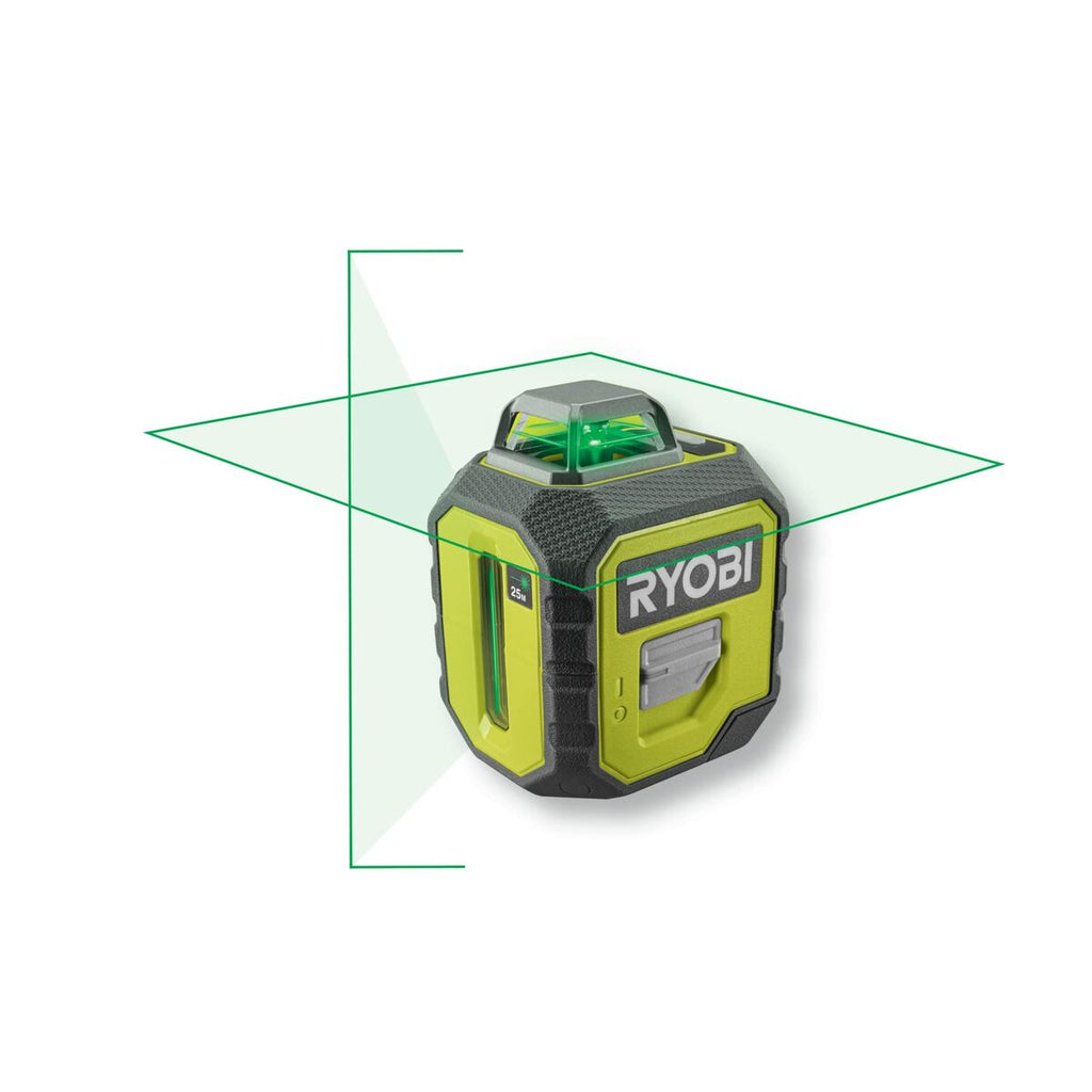 Laser-Wasserwaage Ryobi RB360GLL 25 m +/- 0,5mm/m