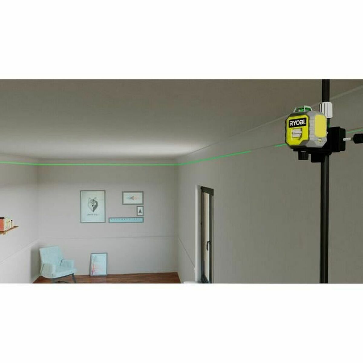 Laser-Wasserwaage Ryobi RB360GLL 25 m +/- 0,5mm/m