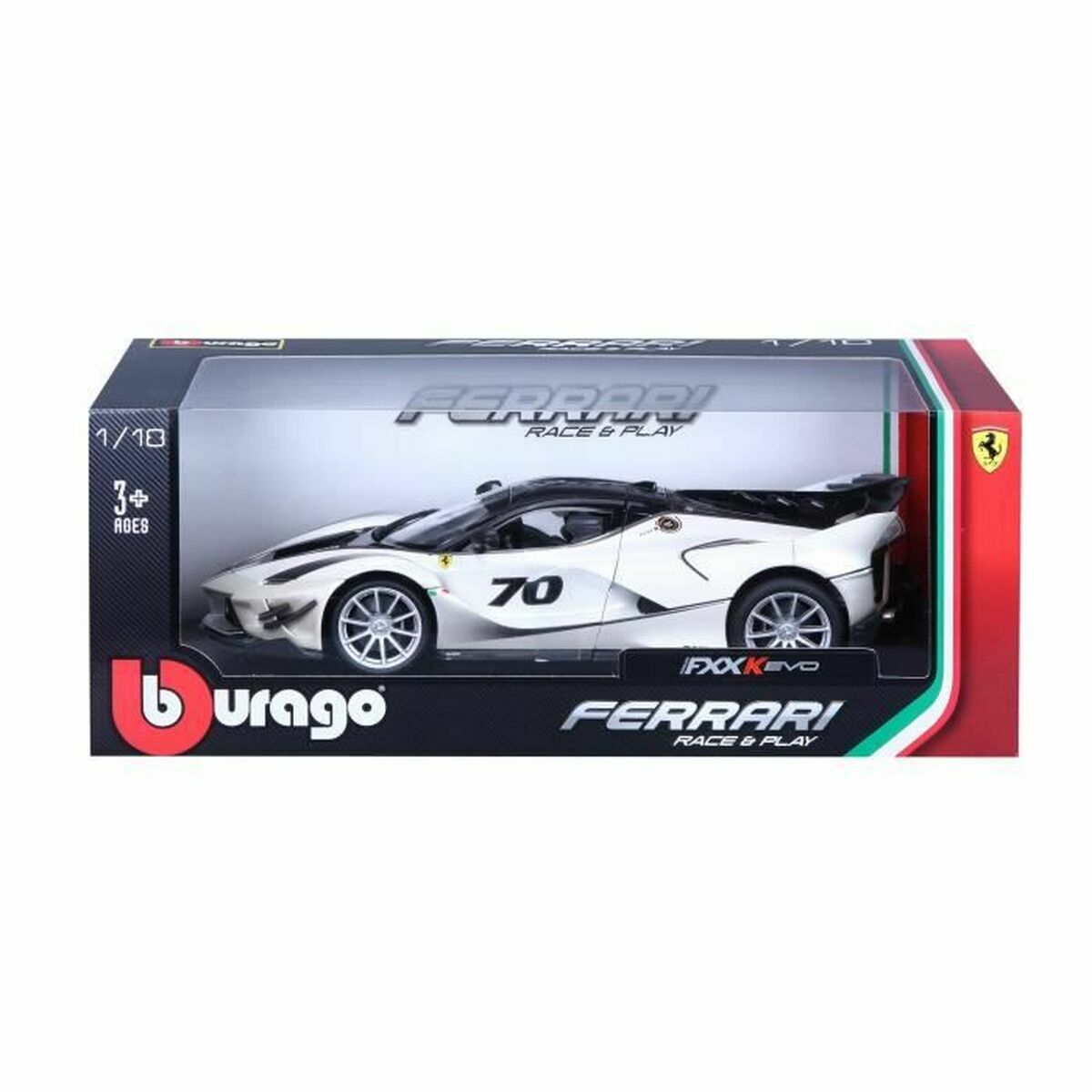 Auto Bburago Ferrari FXX K-EVO #70 PE 1:18