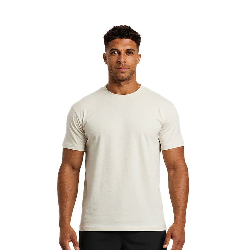 Kurzarm Fitness-Shirt mit Kragen