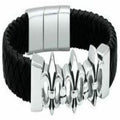 Herrenarmreif Police Leder 20 cm
