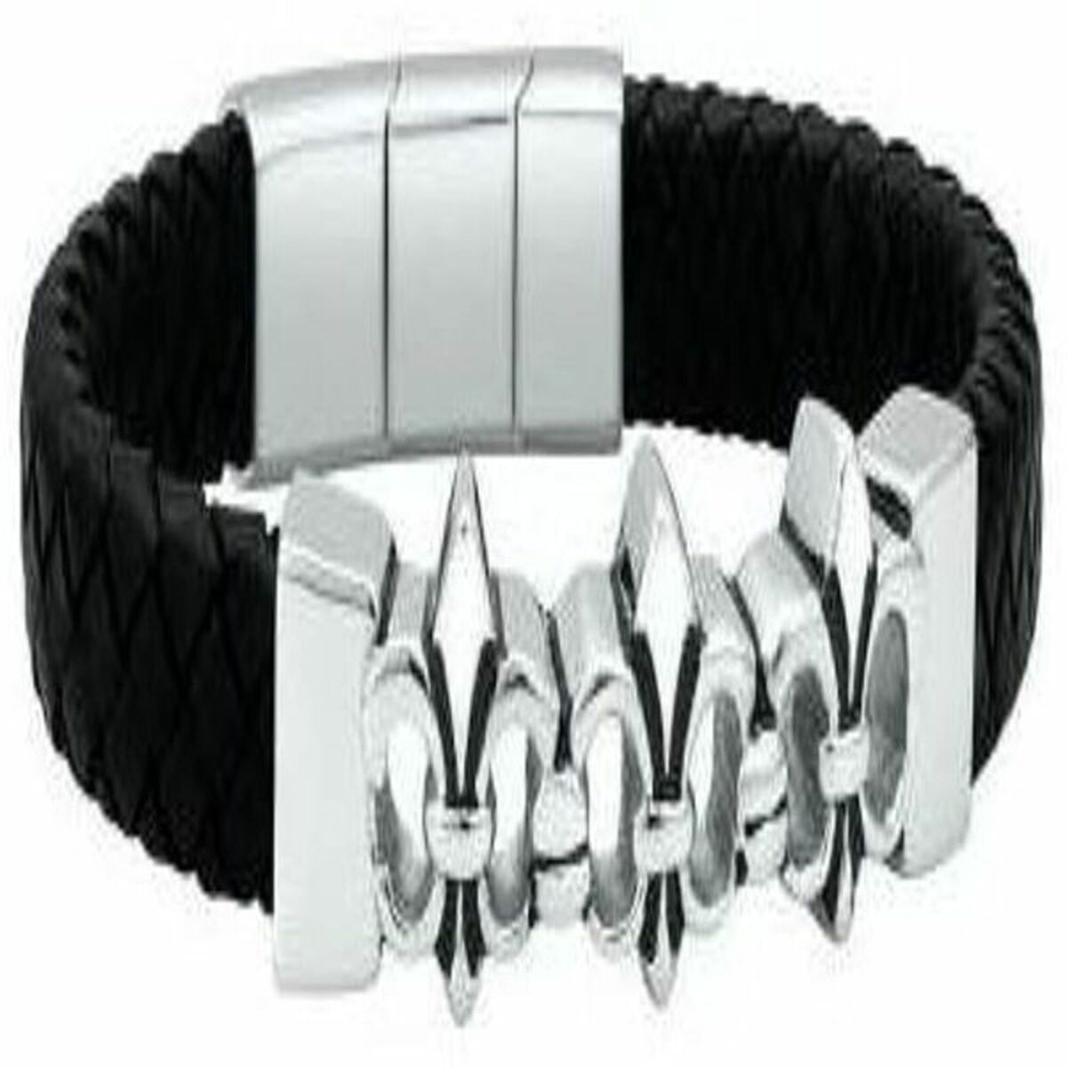 Herrenarmreif Police Leder 20 cm