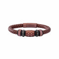 Herrenarmreif Police Leder 200 mm