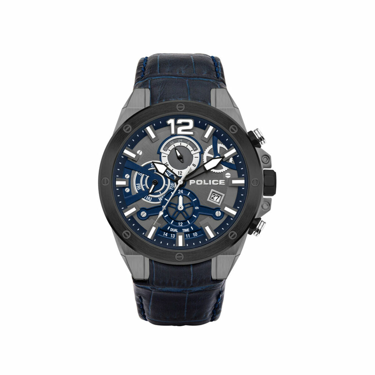 Herrenuhr Police Silberfarben (Ø 48 mm)