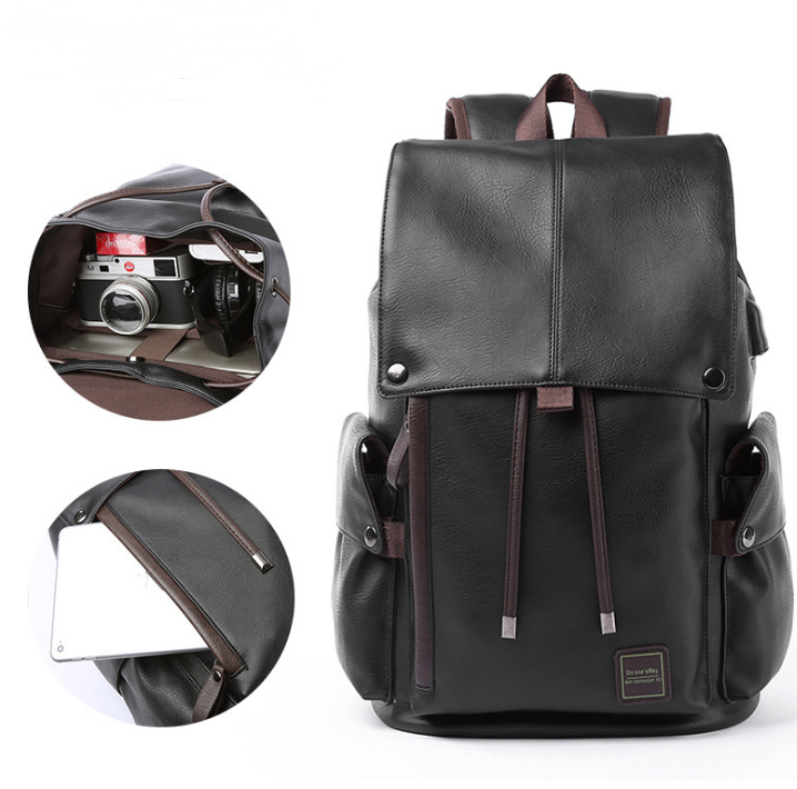 Koreanischer PU-Rucksack für Herren – Bild 3 | LuxeStyle