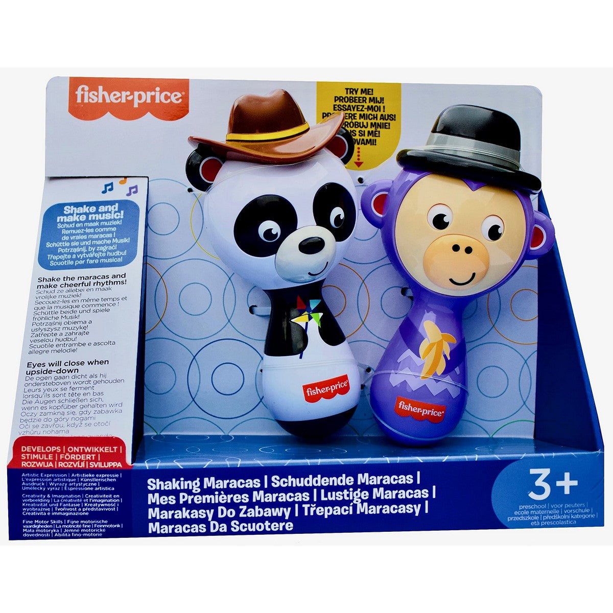 Musik-Spielzeug Fisher-Price Maracas Kunststoff