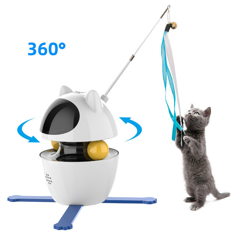 Automatisches Katzenspielzeug mit Ballspender | LuxeStyle