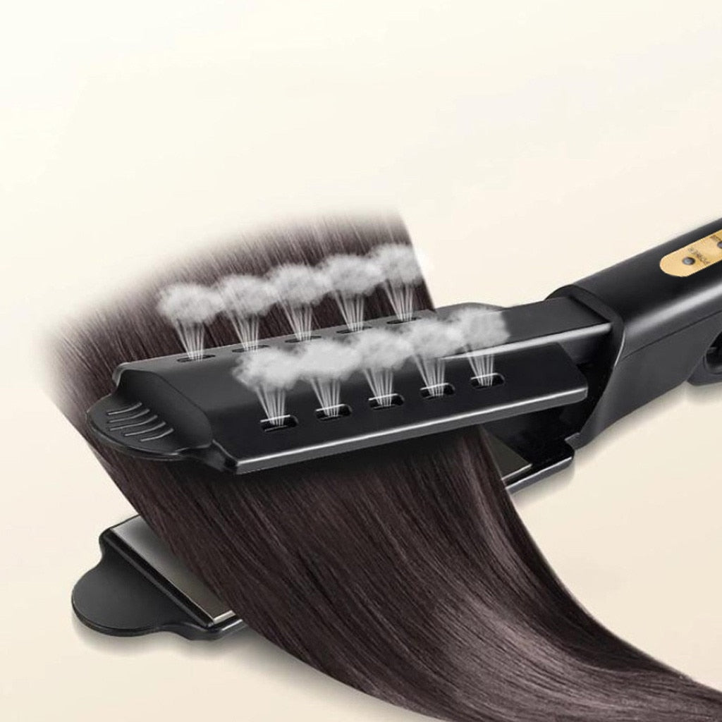 Profi-Haarglätter mit vier Temperaturstufen