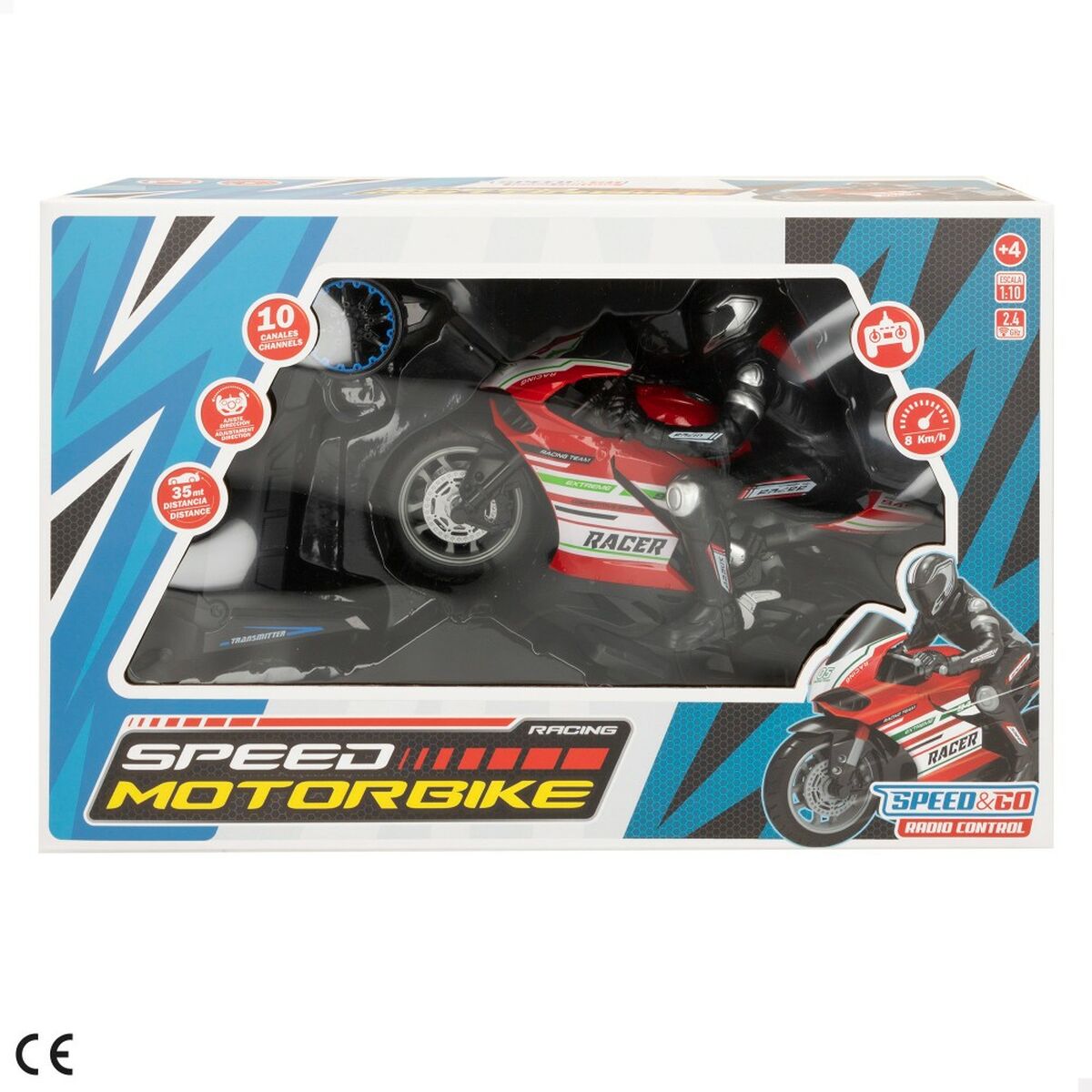 RC Motorrad 1:10 – Erlebe spannende Verfolgungsjagden