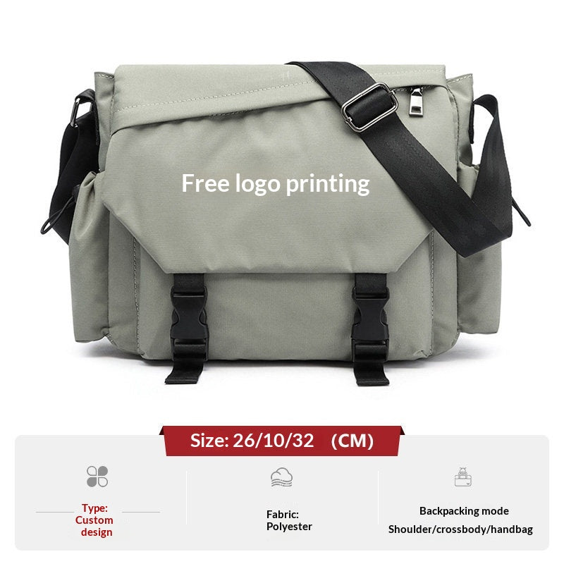 Herren-Crossbody Tasche aus Polyamid | LuxeStyle