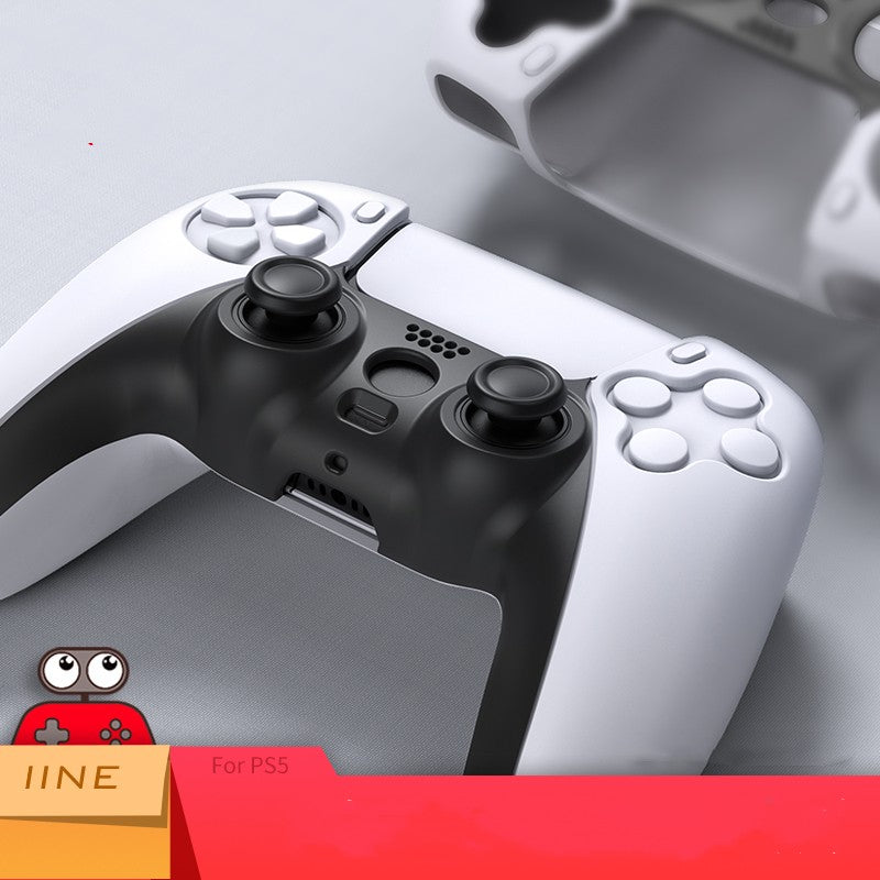 PS5 Controller Silikon-Schutzhülle mit Stick-Caps