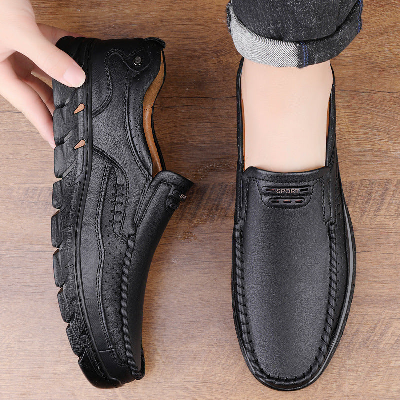 Handgemachte Casual-Lederschuhe für Herren