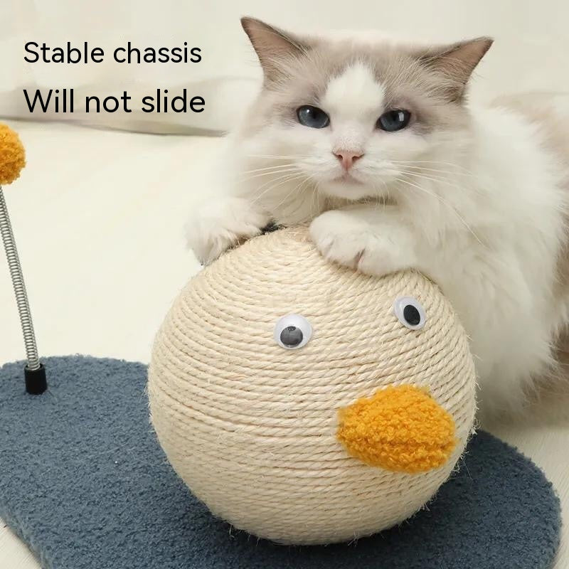 Katzen Kratzball – fusselfreies Spielzeug