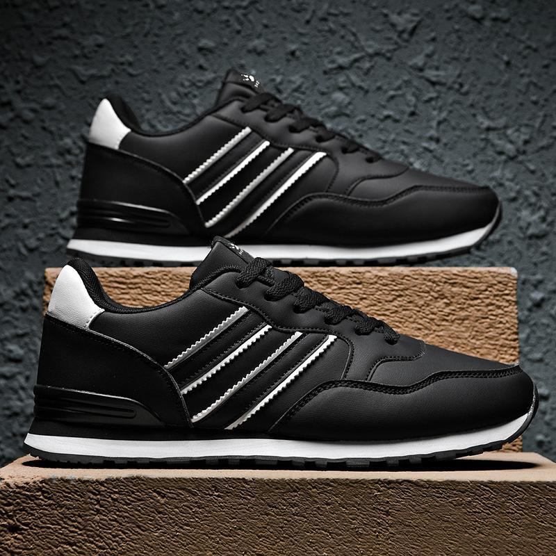 Leder Casual Sportschuhe mit Flügelmuster – Bild 3 | LuxeStyle