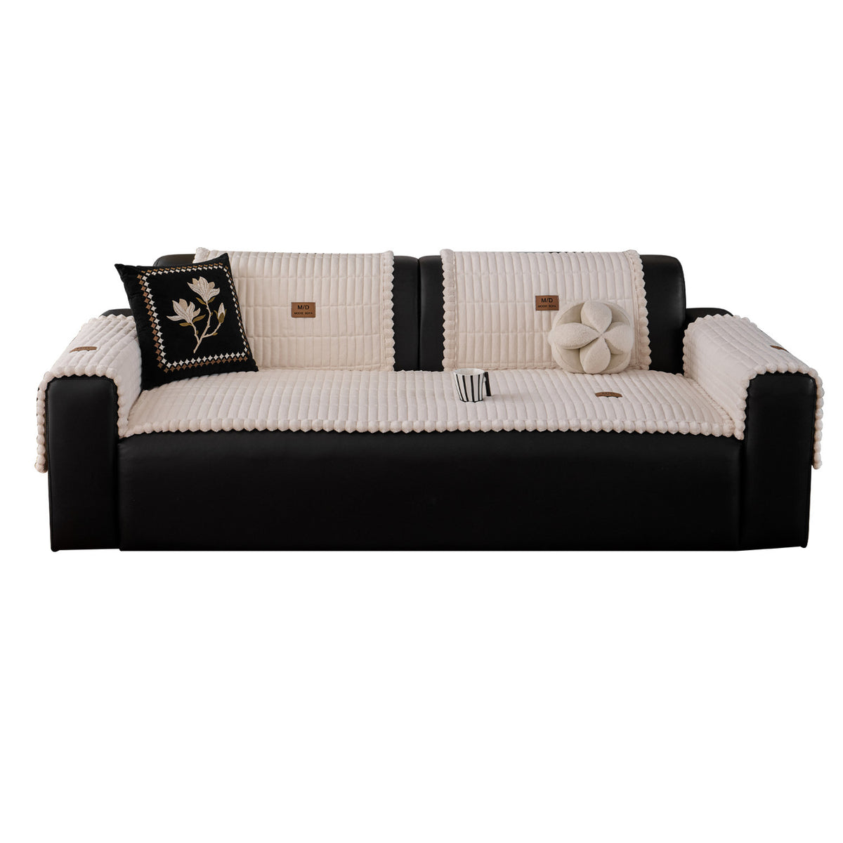 Sofakissenbezug aus Milchvelvet – 70×70 cm – Bild 3 | LuxeStyle