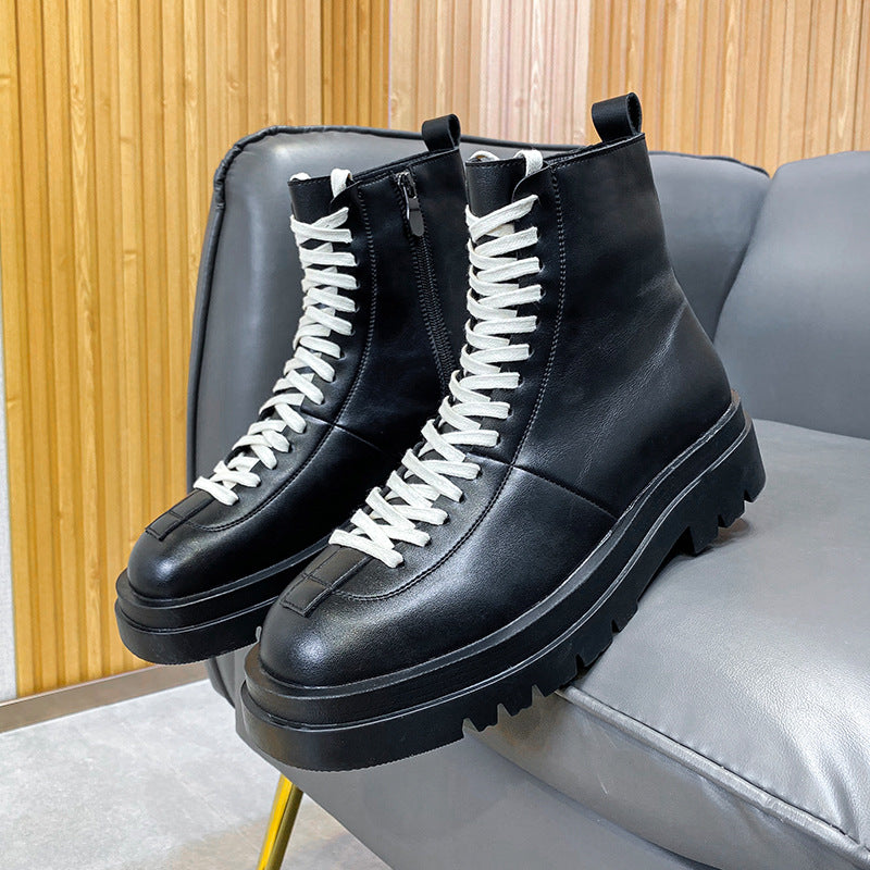 Britische High-Top Schuhe