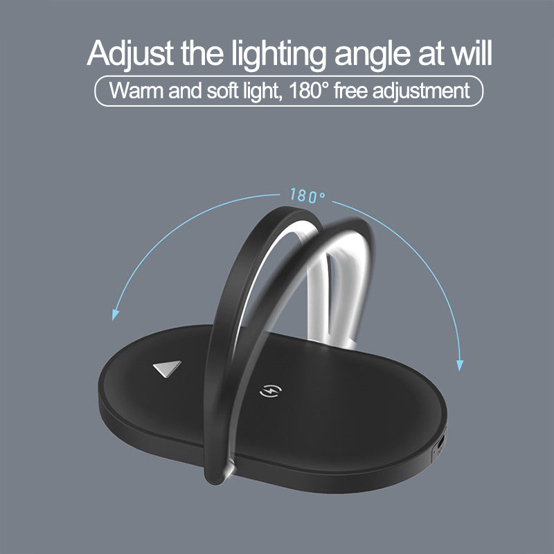 3-in-1 Faltbares Wireless Charger Nachtlicht