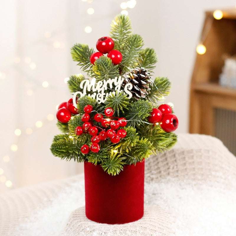 Weihnachtsbaum mit LED-Zapfen – Bild 3 | LuxeStyle