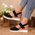 Keilsandalen mit Hanfseil und Gummiband – Bild 14 | LuxeStyle