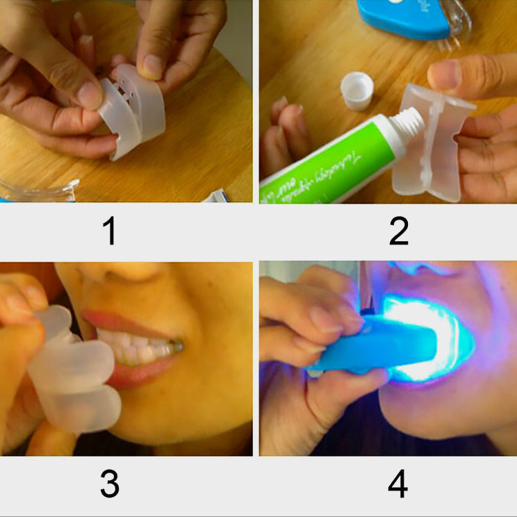 LED Zahnaufhellungs-Gel-Set