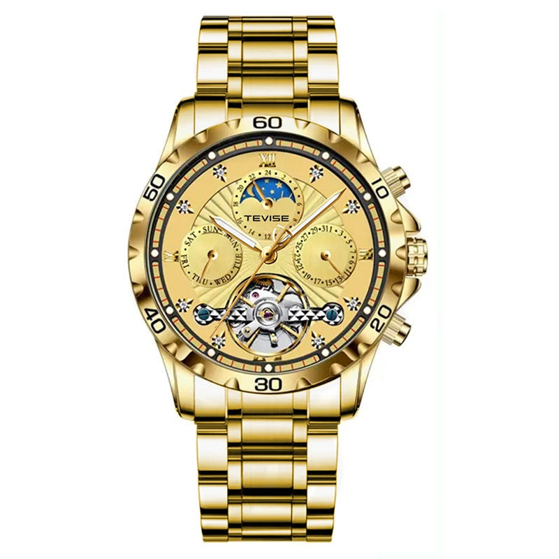 Männliche Business-Uhr mit Tourbillon