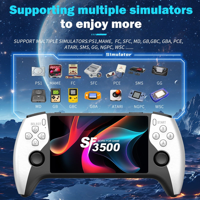 SF3500 Handheld-Konsole HD Dual-Player – Ansicht 4