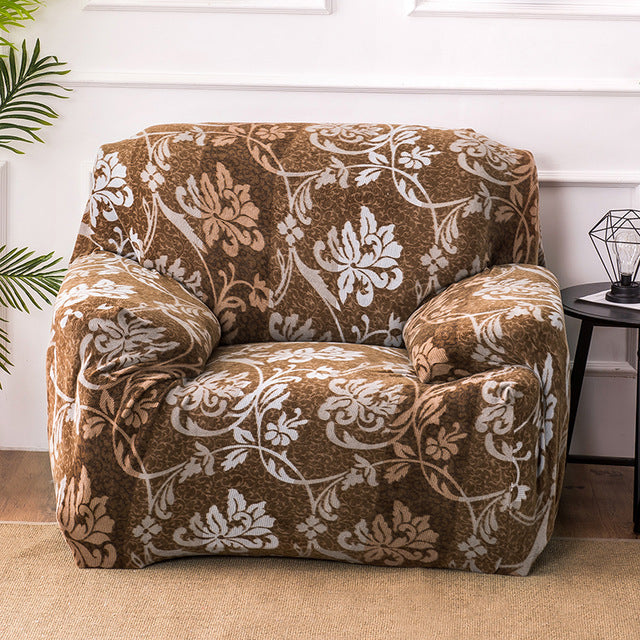 Elastischer Anti-Rutsch Sofaüberzug aus Plüsch – Bild 1 | LuxeStyle