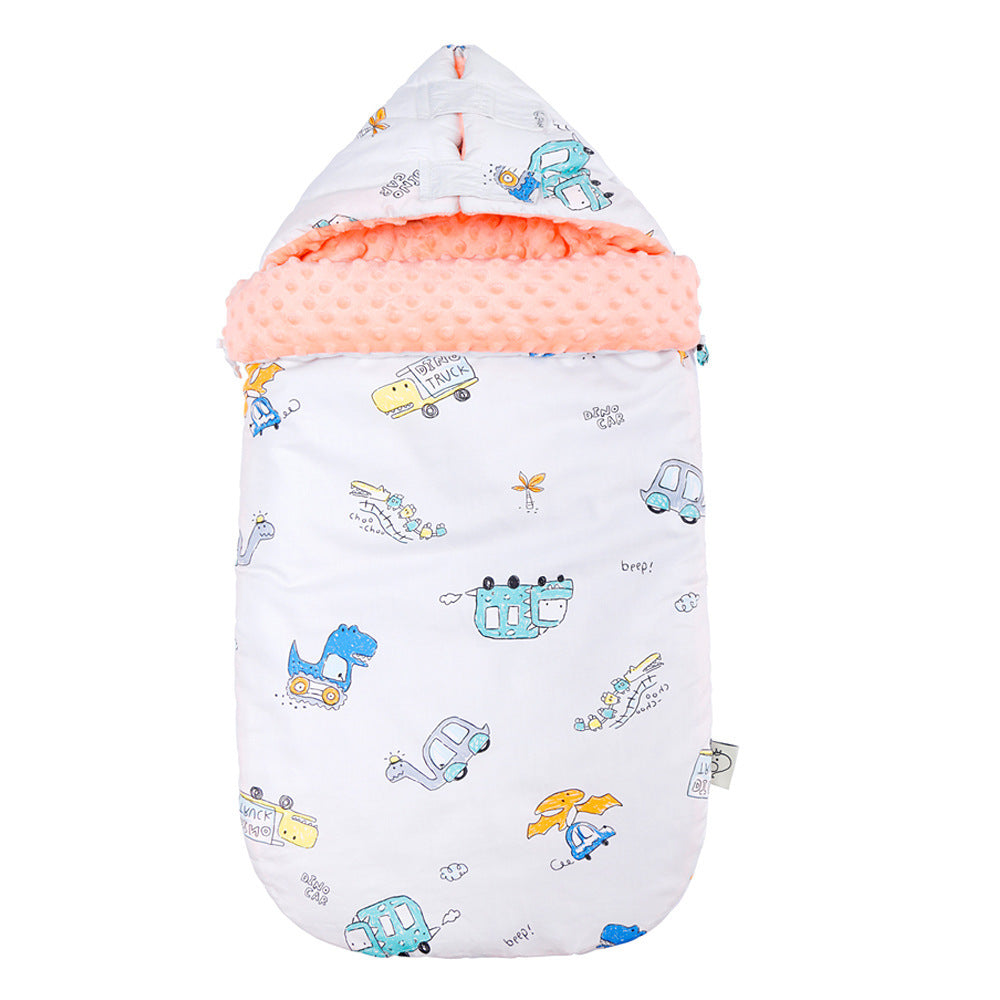 Baby Baumwoll-Schlafsack mit Anti-Schreck-Funktion – Bild 2 | LuxeStyle