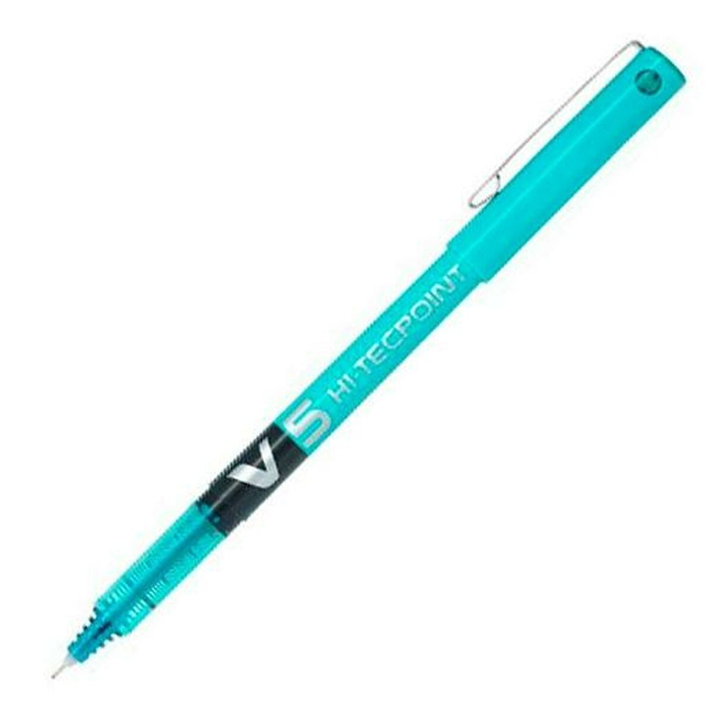 Flüssigtintenstift Pilot V-5 Hi-Tecpoint Hellblau 0,3 mm (12 Stück)