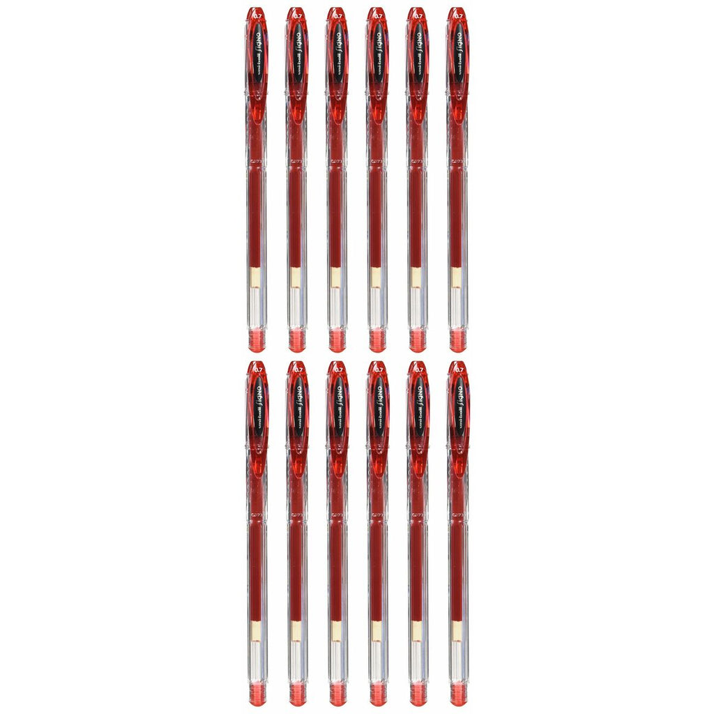 Flüssigtintenstift Uni-Ball Rollerball Signo Basicos UM-120 Rot 0,5 mm