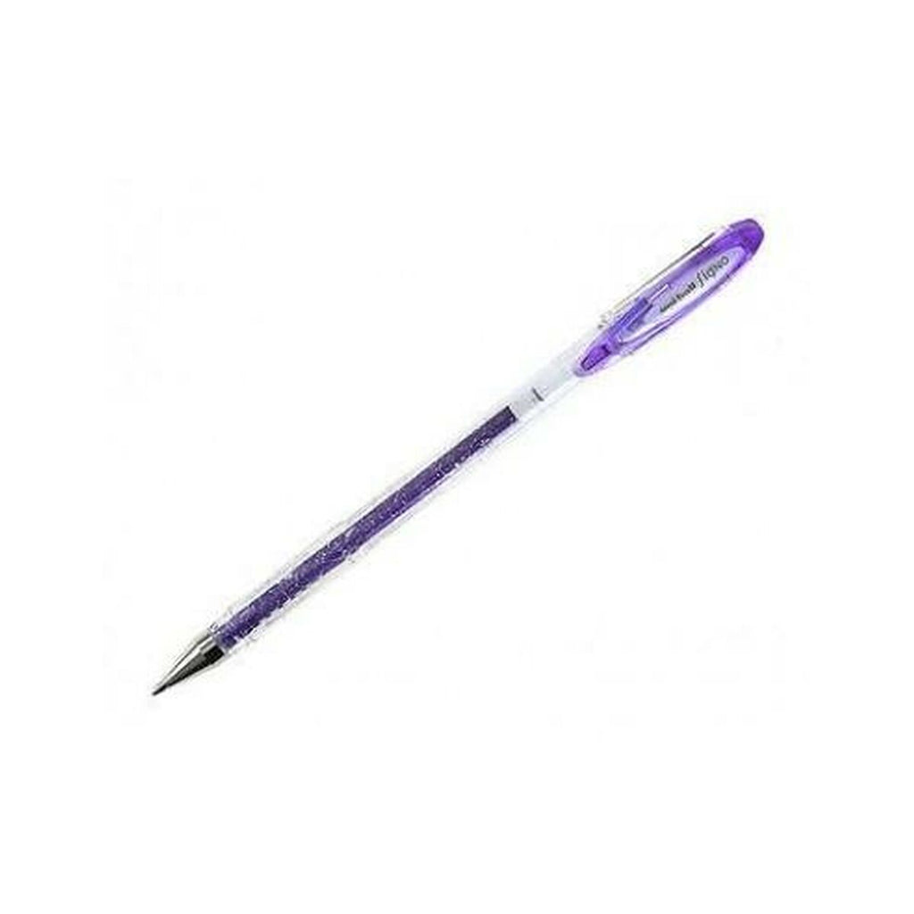 Flüssigtintenstift Uni-Ball Sparkling UM-120SP Violett 0,5 mm (12 Stüc